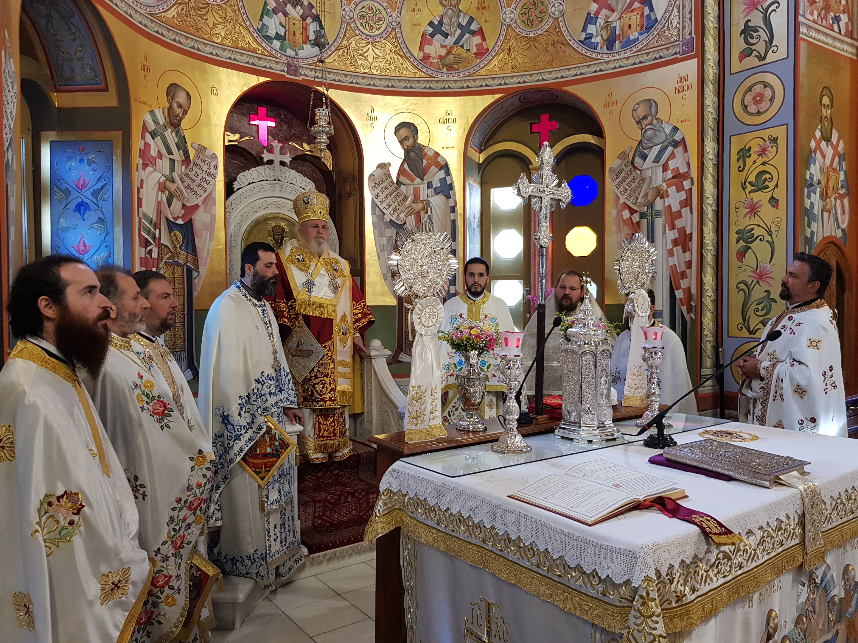 ΠΑΝΗΓΥΡΙΣ ΙΕΡΟΥ ΝΑΟΥ ΚΟΙΜΗΣΕΩΣ ΘΕΟΤΟΚΟΥ  ΚΑΙΣΑΡΙΑΝΗΣ